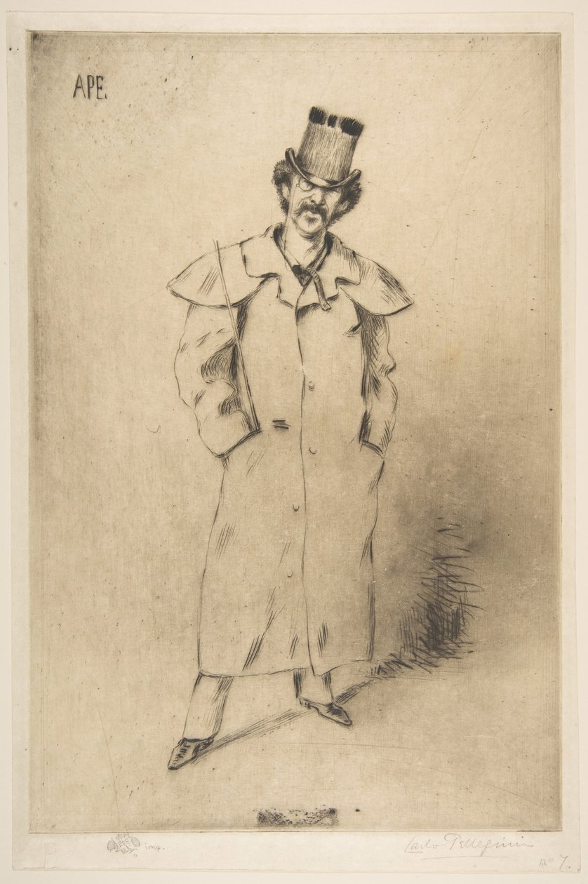 James McNeill Whistler, 1800-tallet. av Carlo Pellegrini