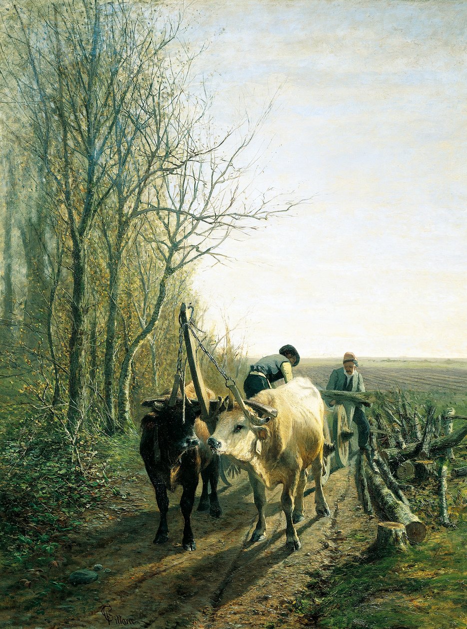 Forventet skatt (okser koblet til vognen) av Carlo Pittara