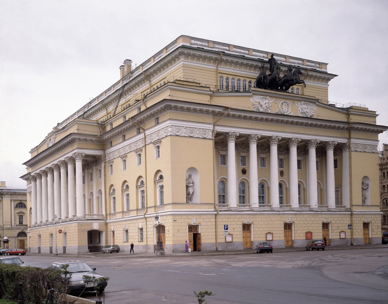 Alexandrinsky-teatret i St. Petersburg, 1828-1832 av Carlo Rossi