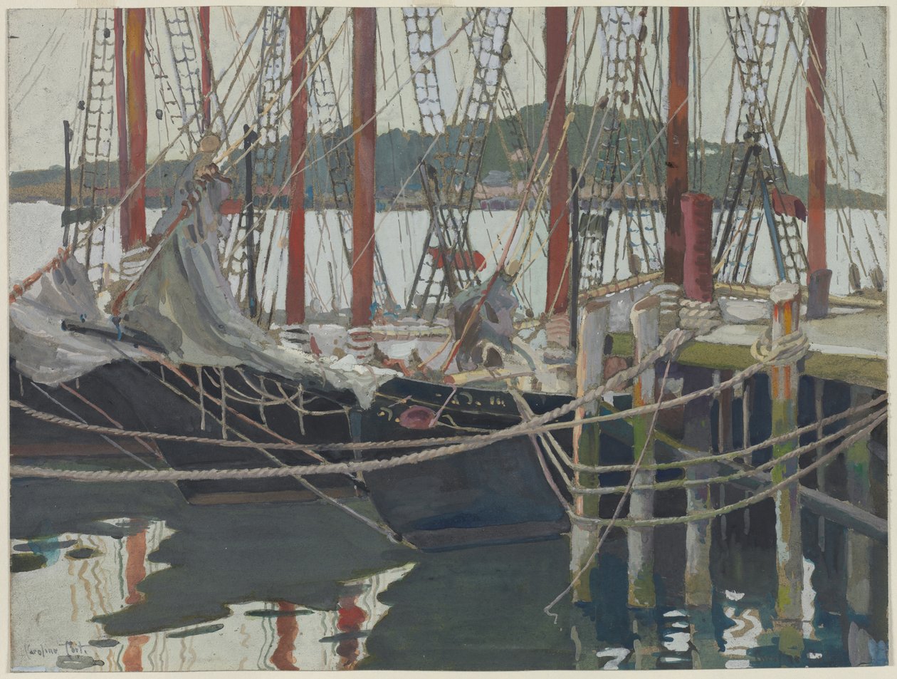 Idle Days, Gloucester, Massachusetts av Caroline Coit