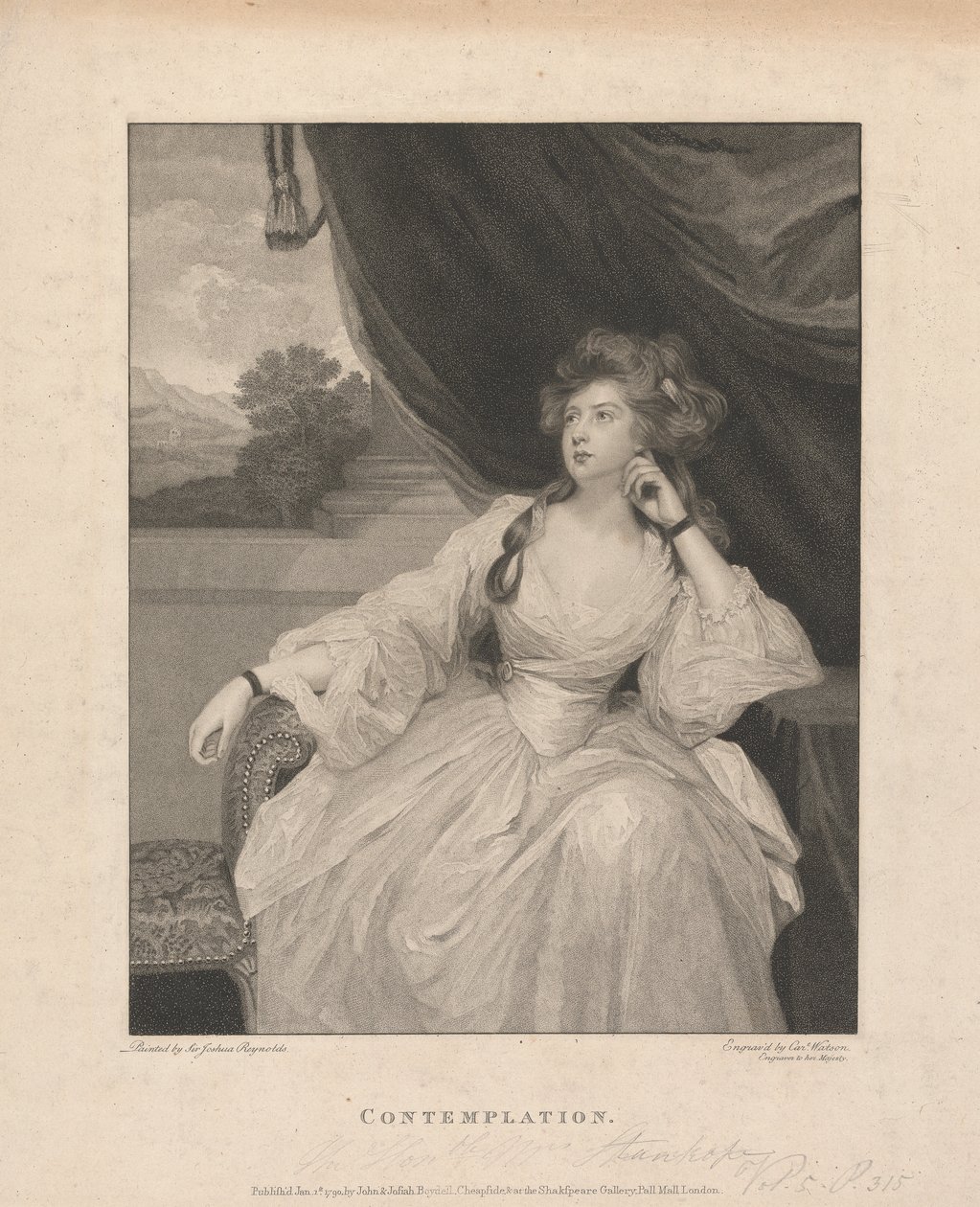 Kontemplasjon av Caroline Watson