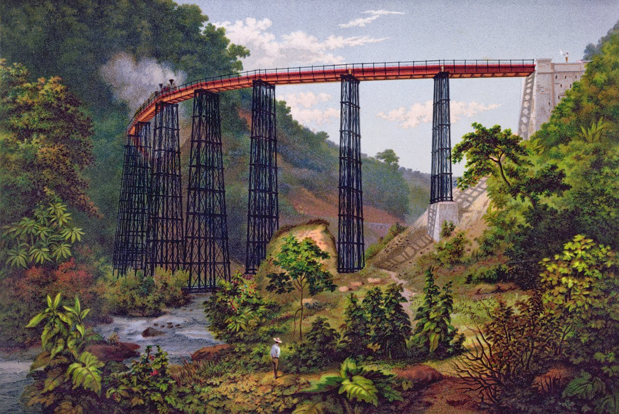 Railway Bridge at Metlac, fra 