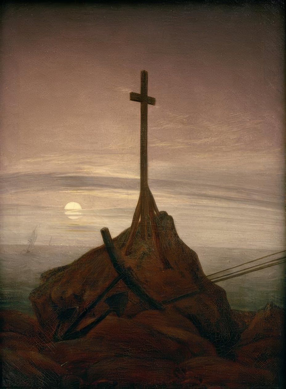 Kryss på Østersjøen av Caspar David Friedrich