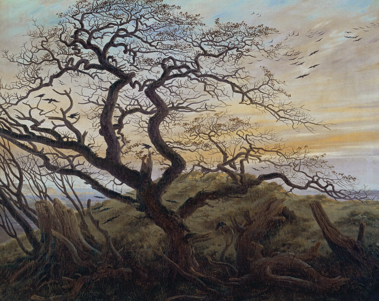 Kråketreet av Caspar David Friedrich