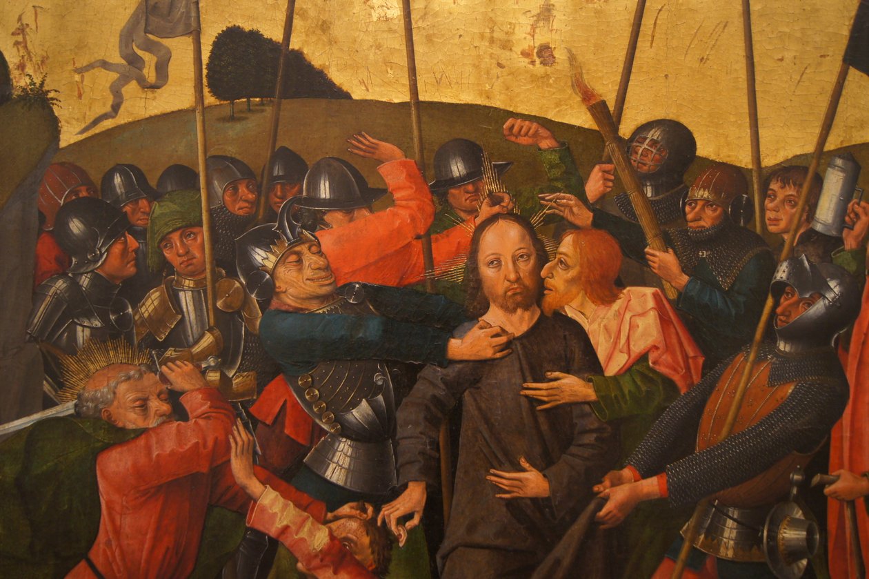 Colmar altertavle (Arrest av Jesus) av Caspar Isenmann