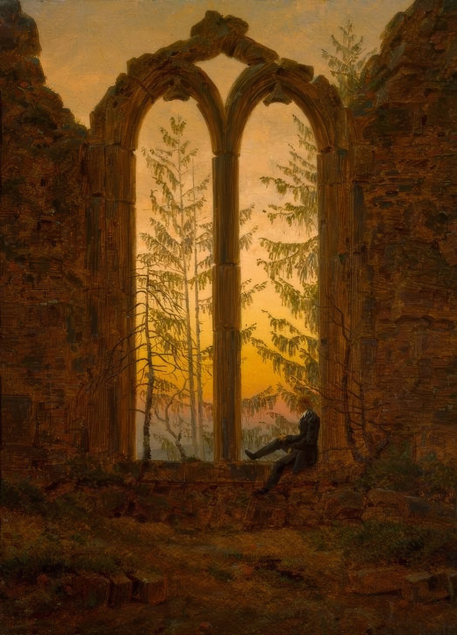 Drømmeren av Caspar David Friedrich