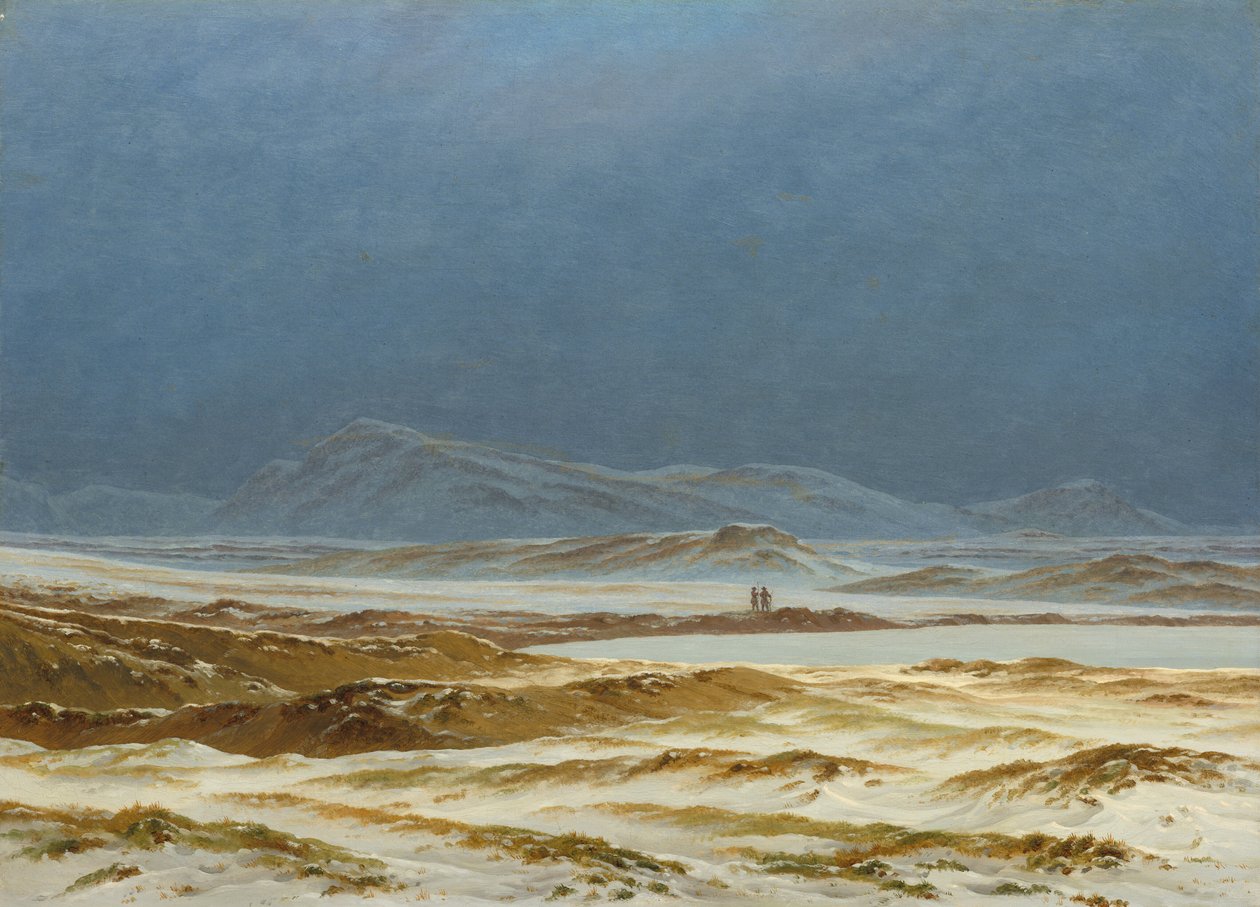 Nordlig landskap, vår av Caspar David Friedrich