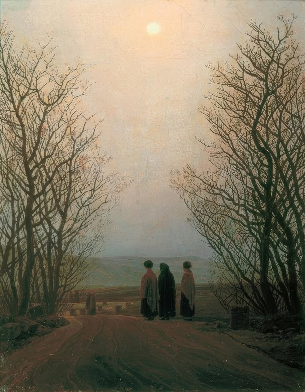 Påskemorgen av Caspar David Friedrich