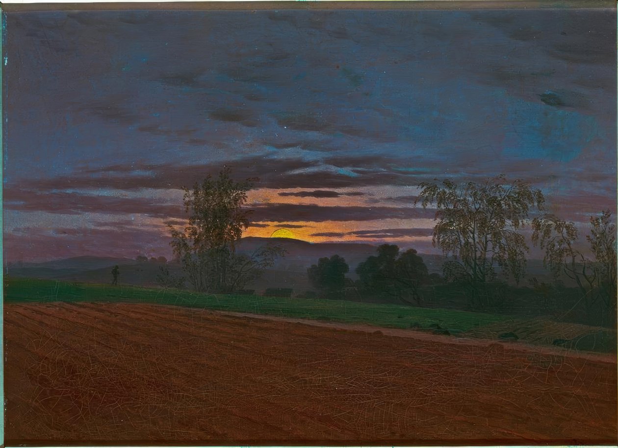 Sturzacker av Caspar David Friedrich