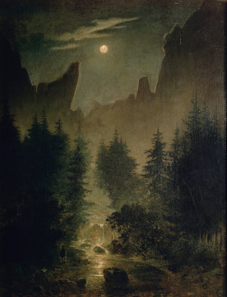 Uttewalder Grund av Caspar David Friedrich