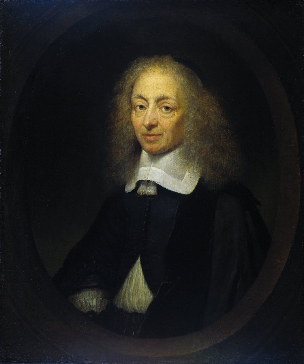 Portrett av Constantine Huygens (1596–1687) av Caspar Netscher