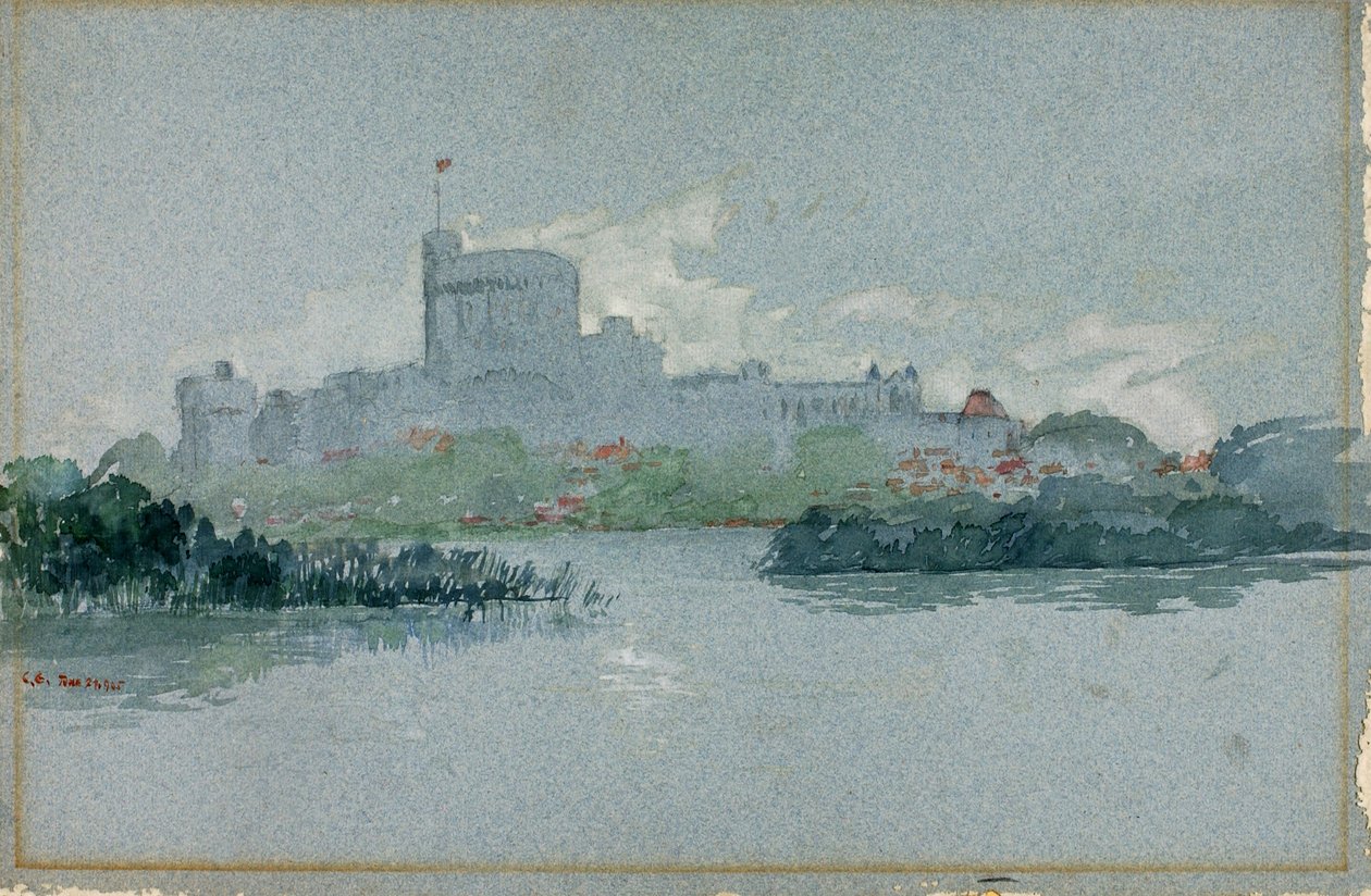 Windsor Castle, England, 1905. av Cass Gilbert