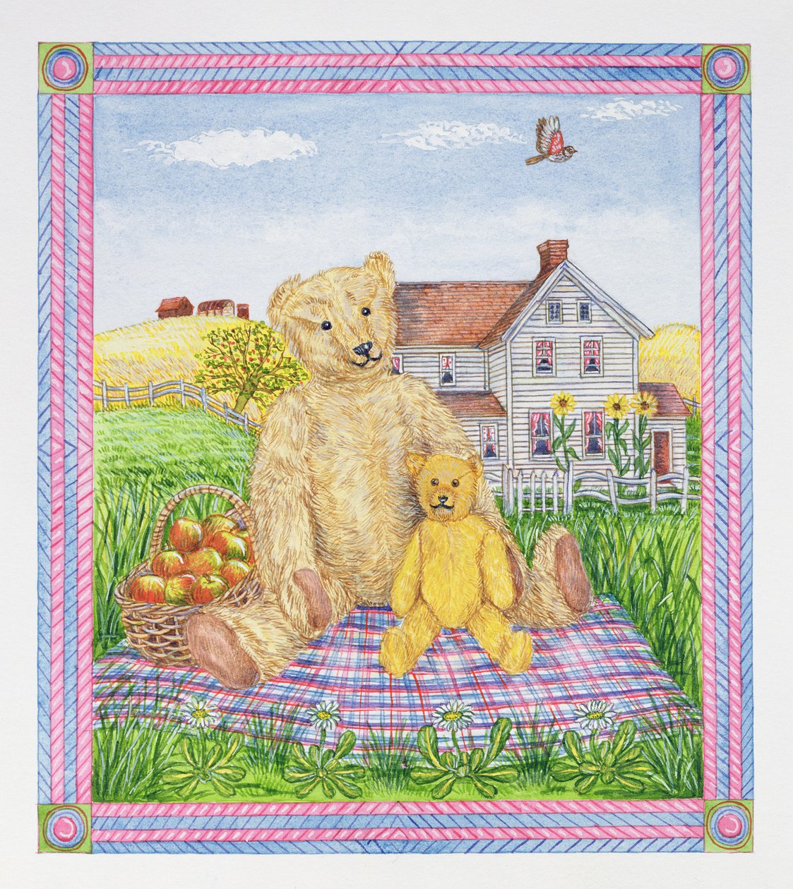 The Teddy Bears Picnic (wc på papir) av Catherine Bradbury