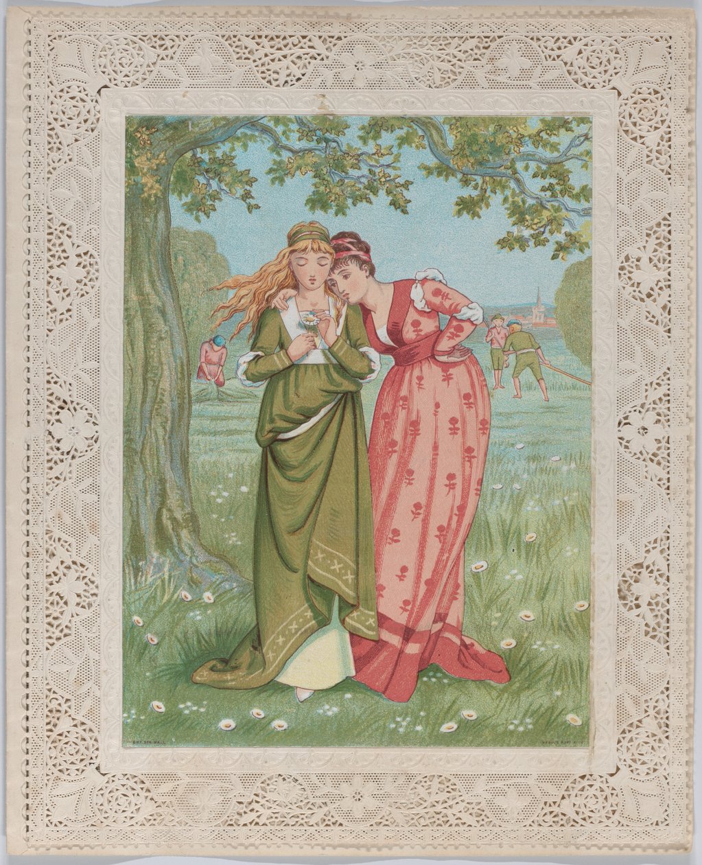 Valentine, 1876. av Catherine Greenaway