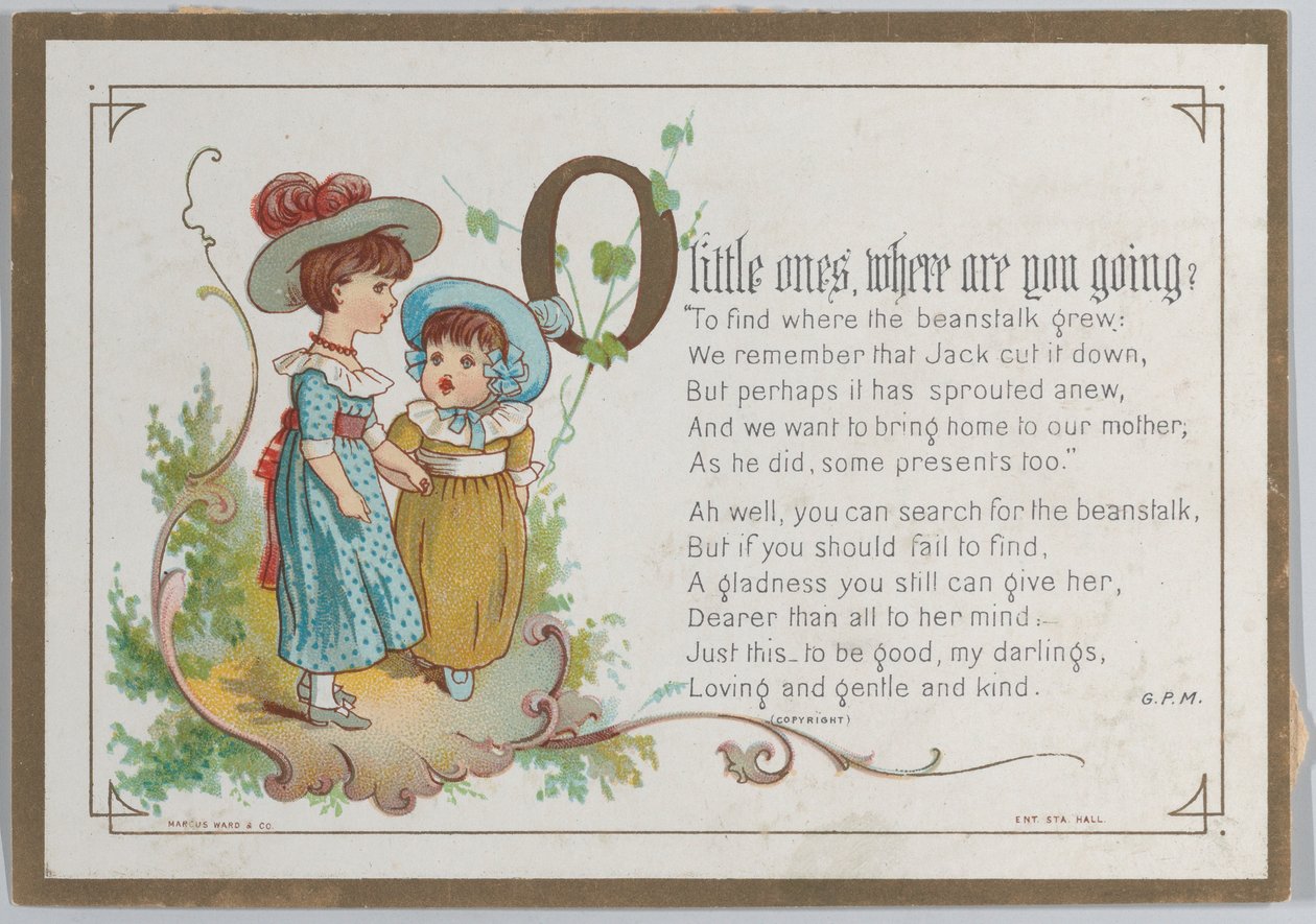 Valentine, 1877., 1877. av Catherine Greenaway
