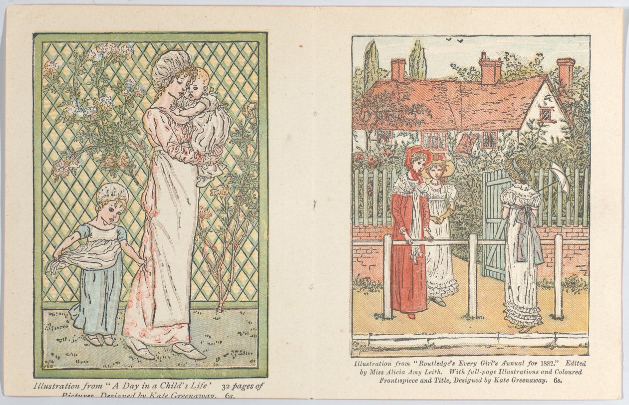 Valentine, 1882. av Catherine Greenaway