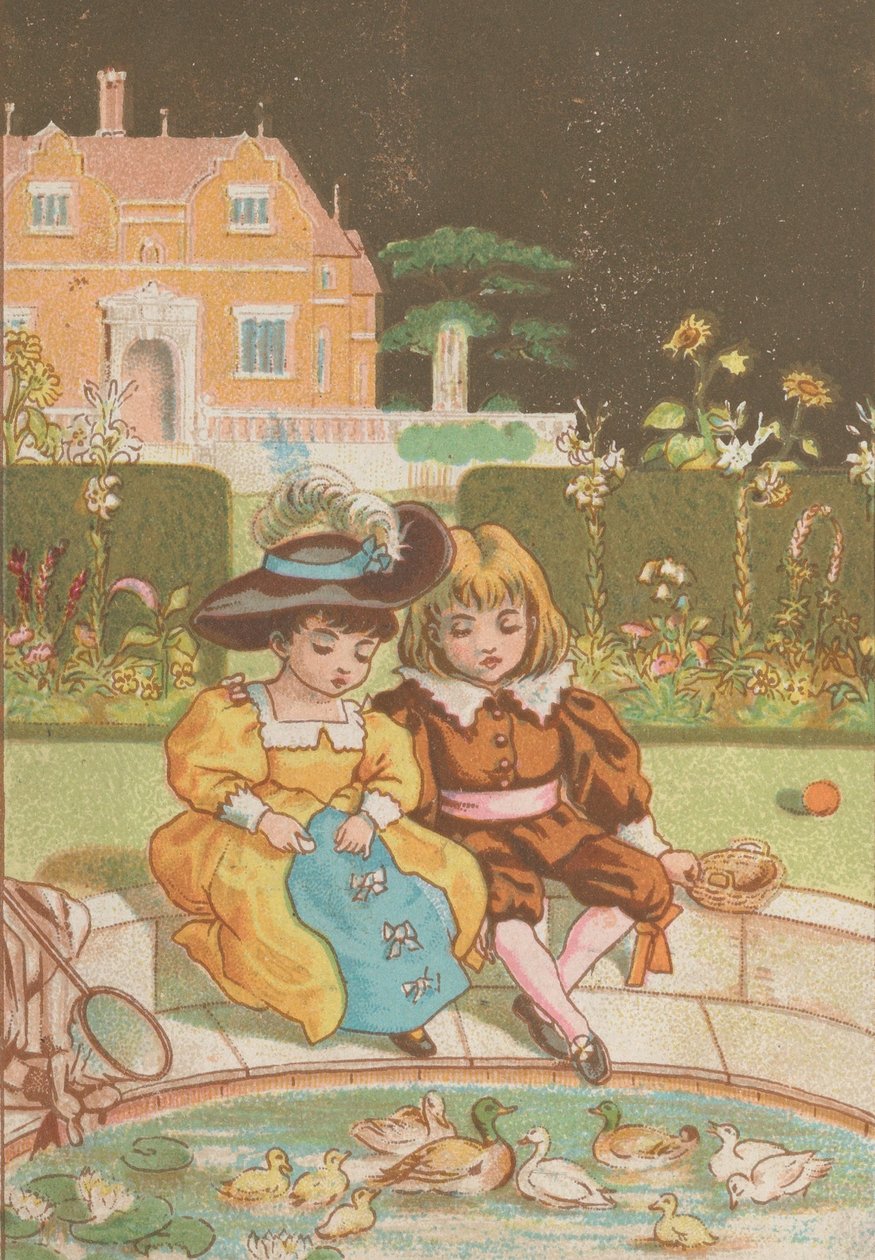 Valentine, ca. 1880. av Catherine Greenaway