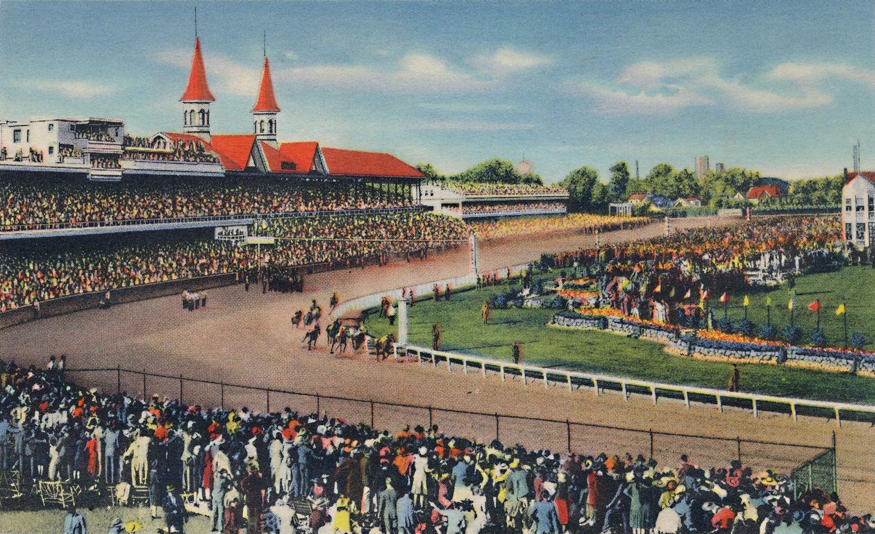 Souvenir fra Kentucky Derby, 1942 av Caufield and Shook