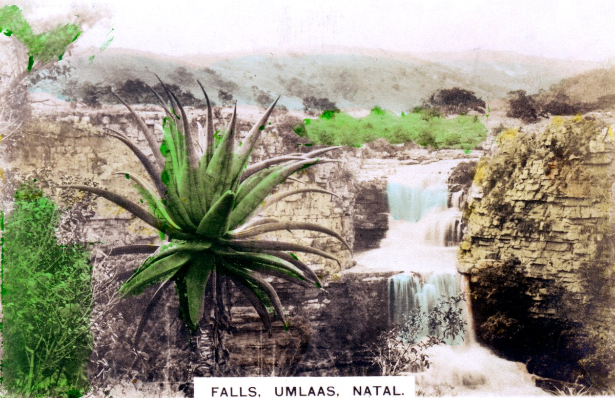 Umlaas Falls, Sør-Afrika, ca 1920-tallet. av Cavenders Ltd