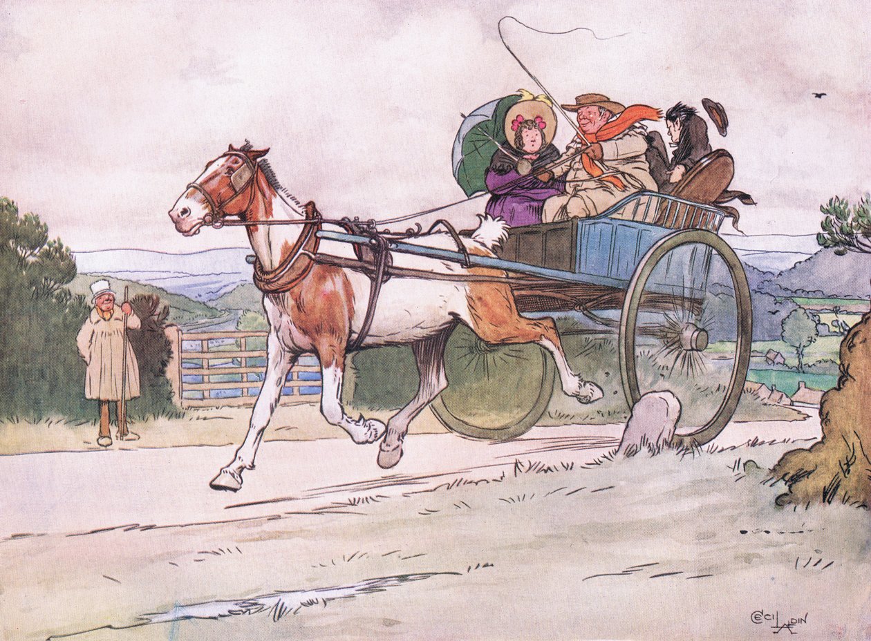 Jeg kjørte den gamle flekkete av Cecil Charles Windsor Aldin