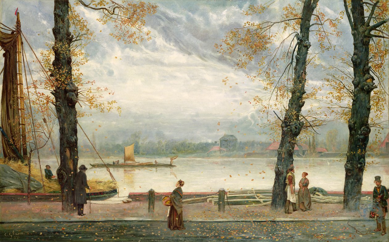 Cheyne Walk, 1870 av Cecil Gordon Lawson