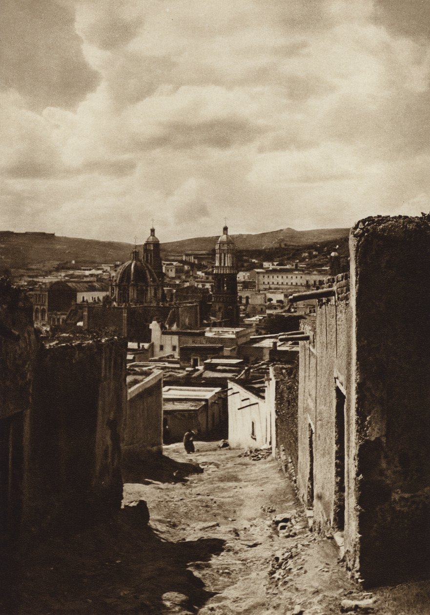 Mexico: Zacatecas (s/hvitt bilde) av Cecile Seler Sachs