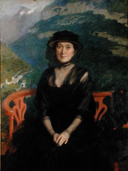 Portrett av fru Addison C. Harris av Cecilia Beaux