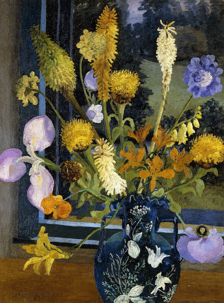 Blomster i Feering av Cedric Morris