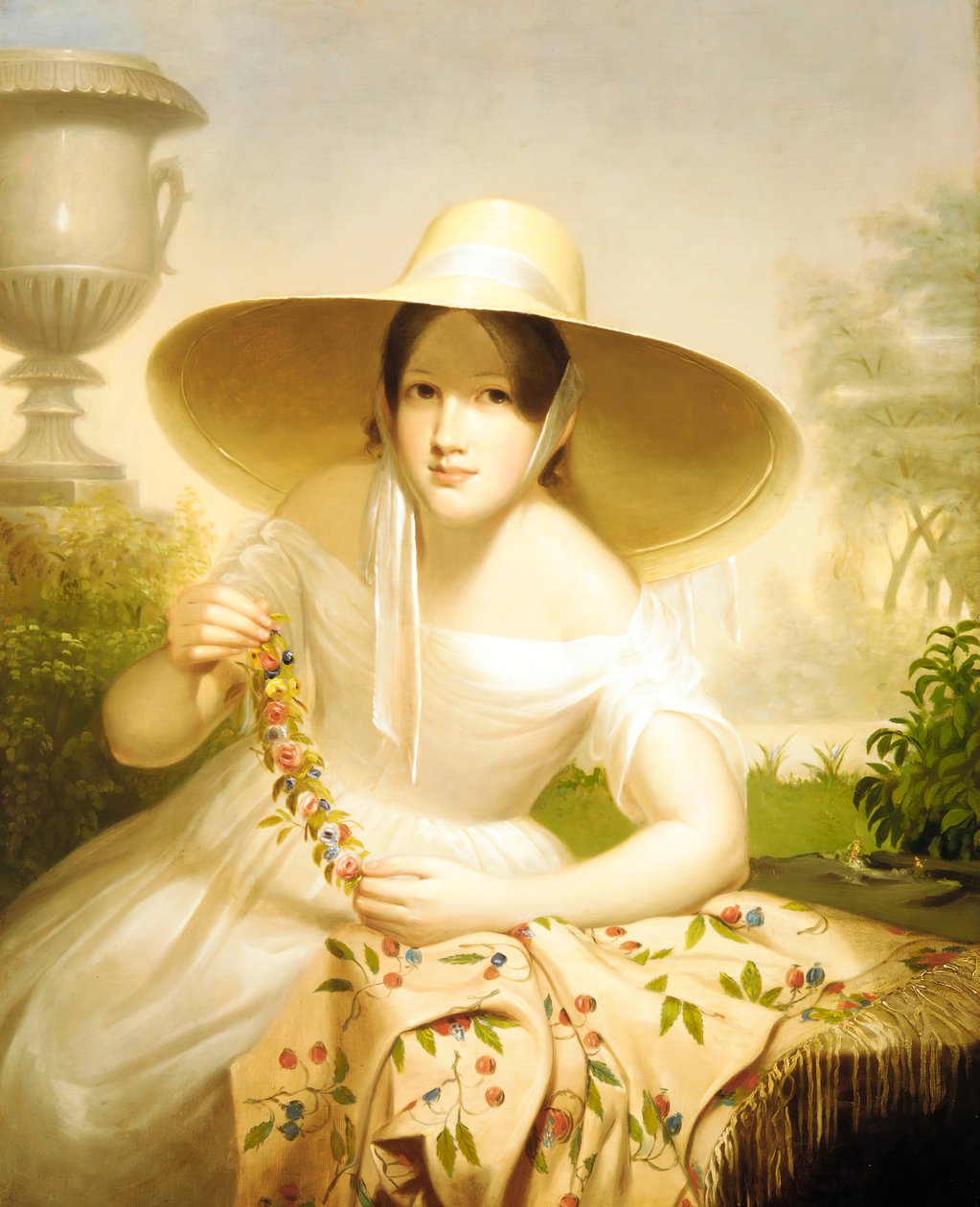 Våren, 1838. av Cephas Giovanni Thompson