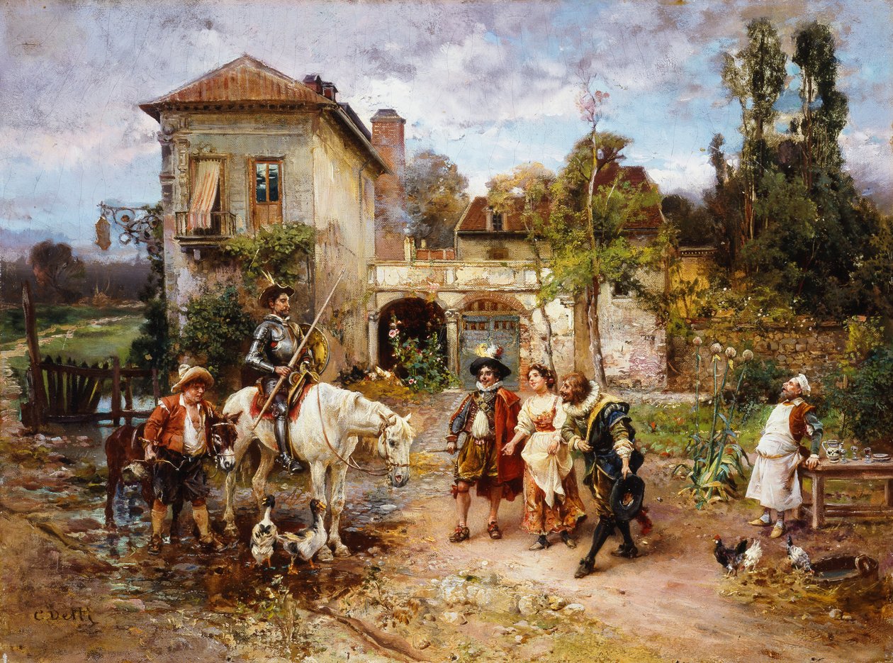 Don Quixote, av Cesare Auguste Detti