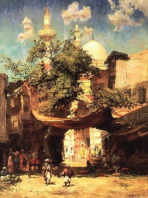 Et arabisk marked av Cesare Biseo