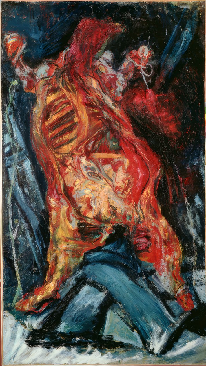 The Flayed Beef av Chaim Soutine