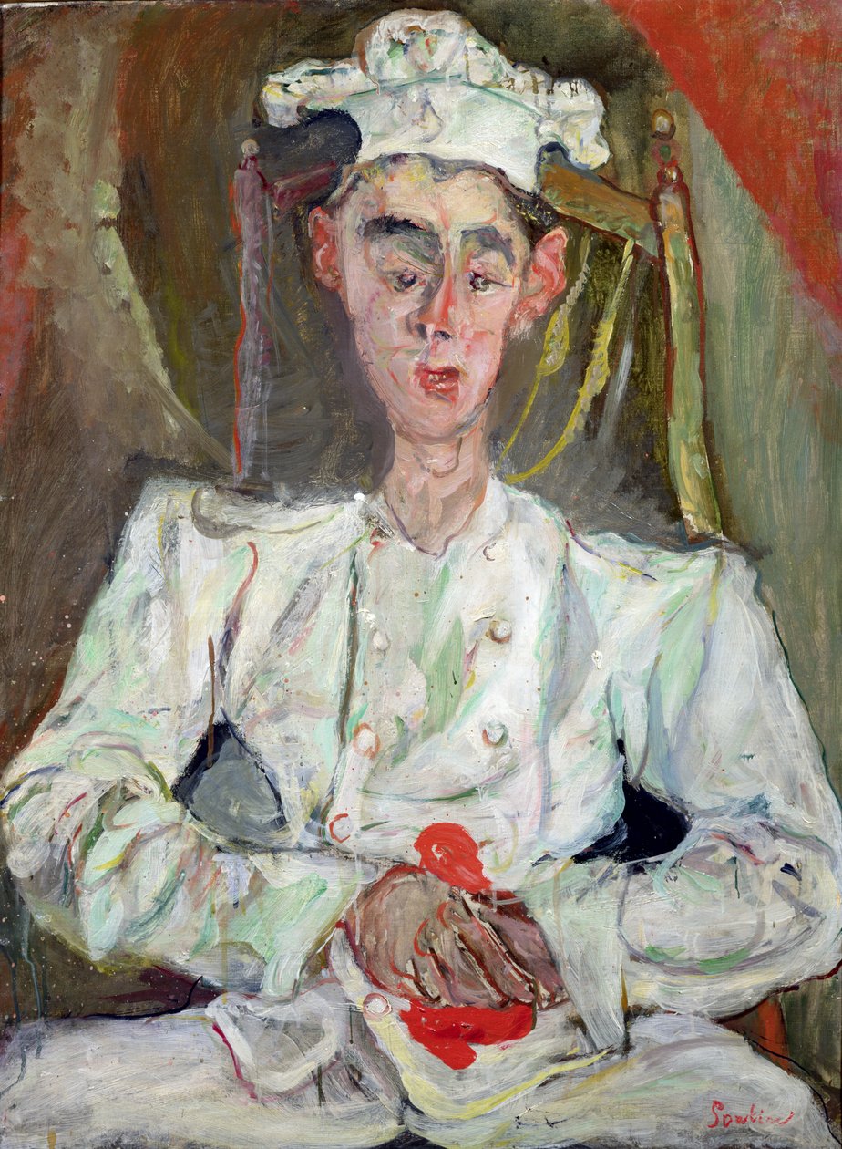 Den lille konditoren, 1922 av Chaim Soutine