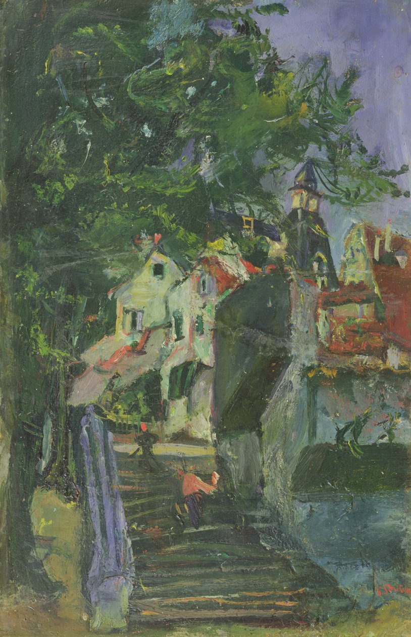 The Steps of Chartres, ca. 1933-34 av Chaim Soutine