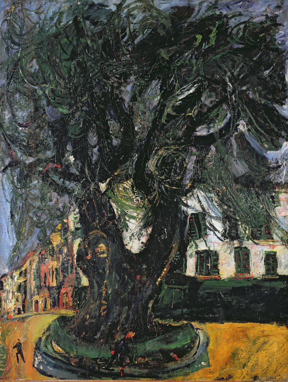 Treet i Vence, 1929 av Chaim Soutine