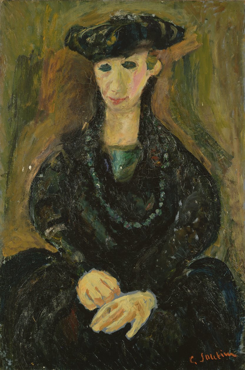 Den venetianske kvinnen, ca. 1926 av Chaim Soutine