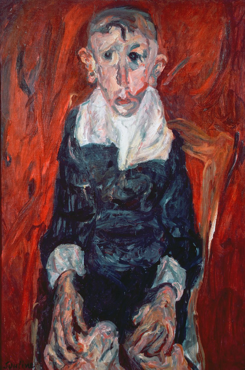 Landsbyidioten av Chaim Soutine