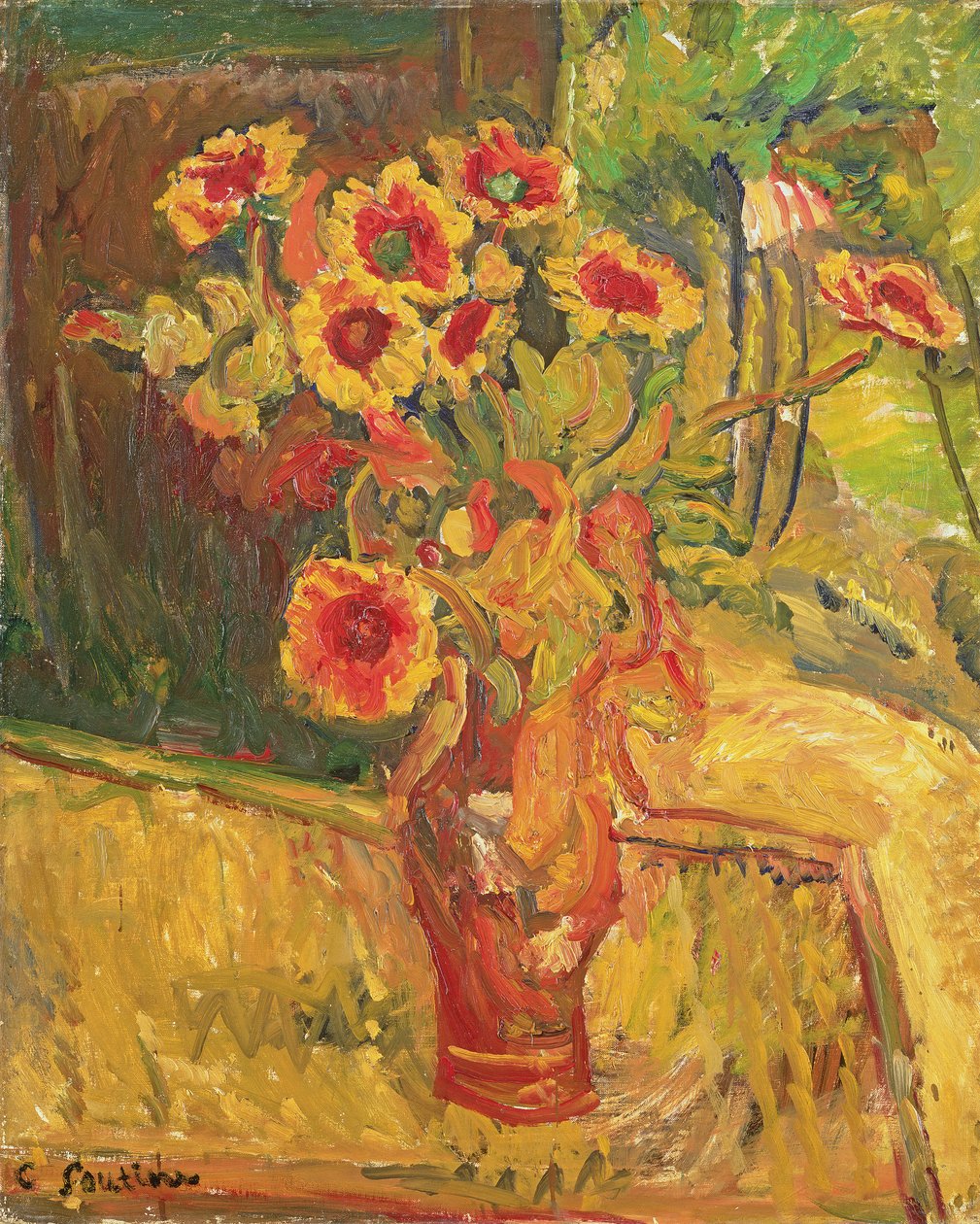 Blomsterstykke av Chaim Soutine