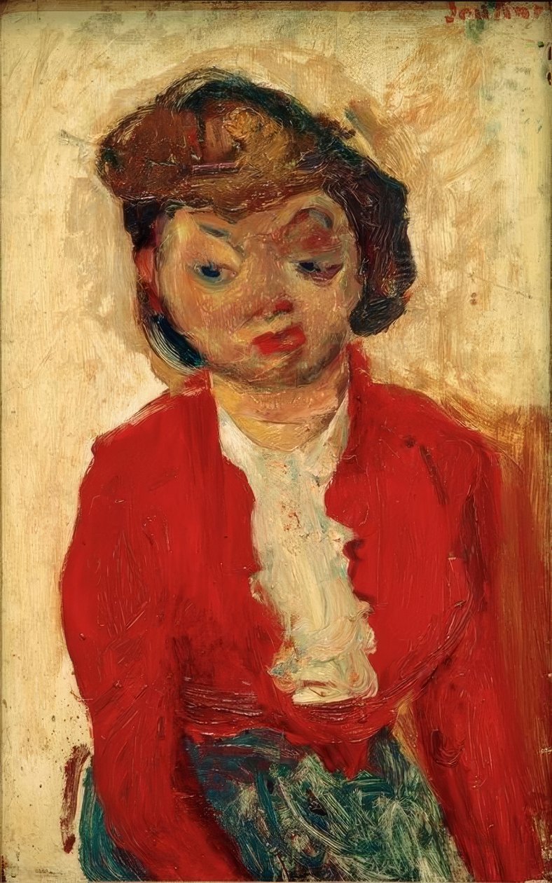 Den unge engelske kvinnen av Chaim Soutine