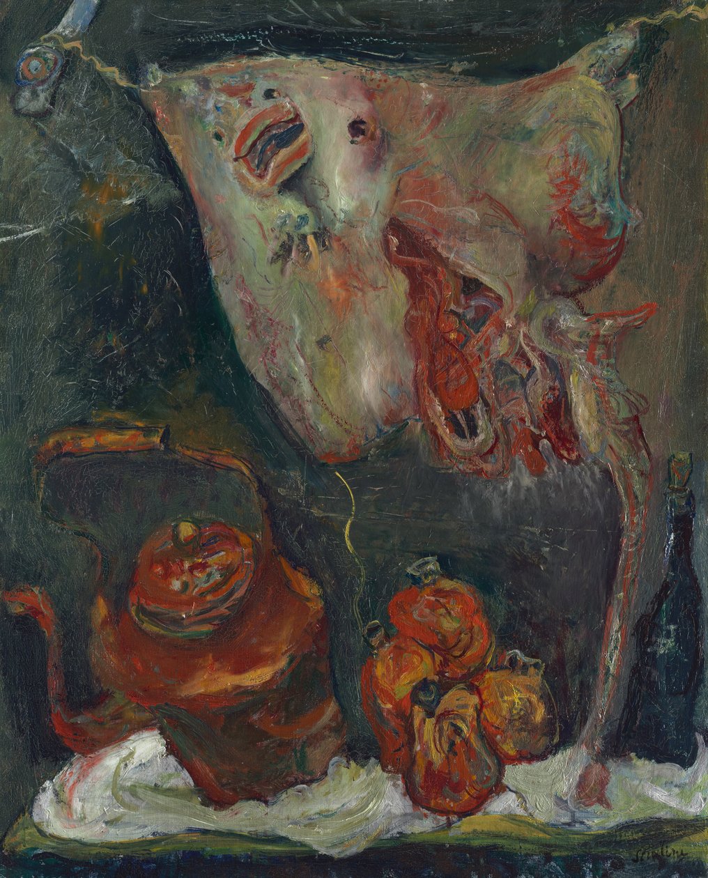 Stilleben med Rayfish, 1923 av Chaim Soutine