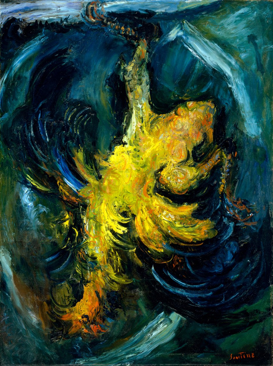 Kyllingen, ca. 1926 av Chaim Soutine