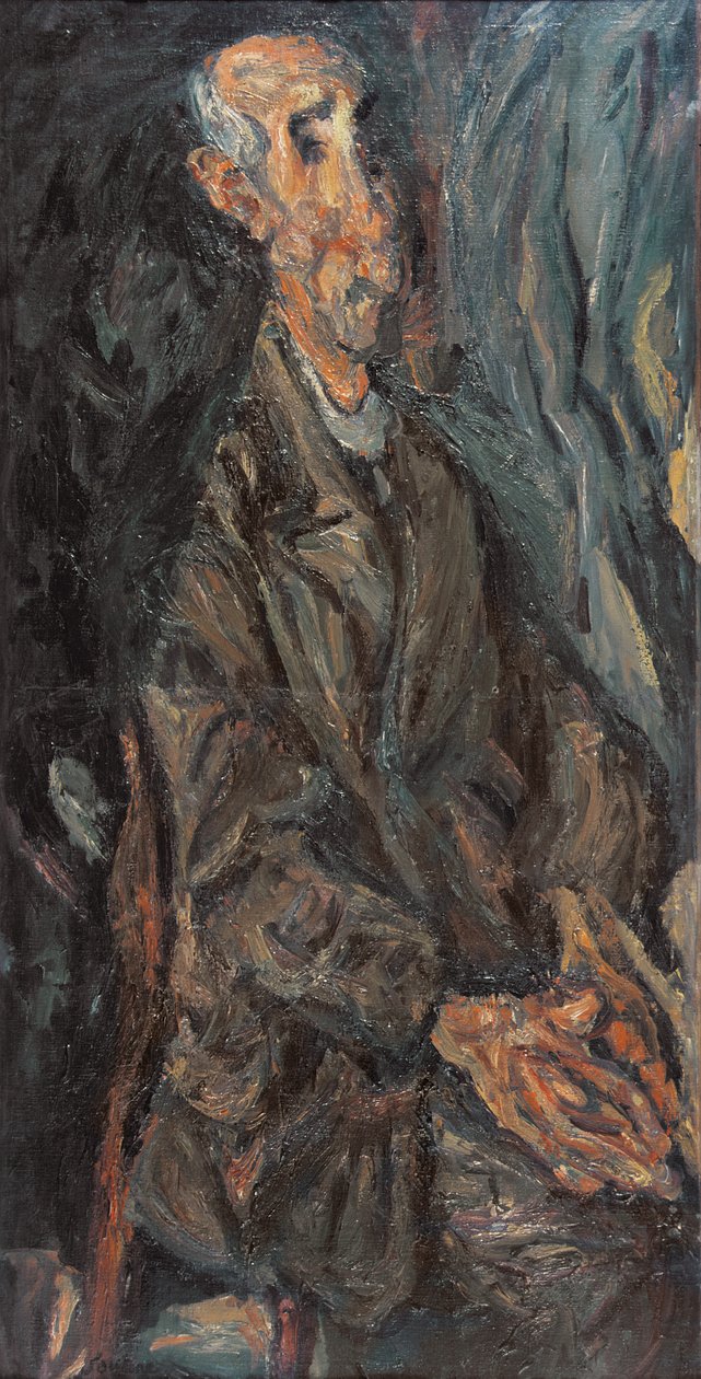 Den gamle mannen av Chaim Soutine