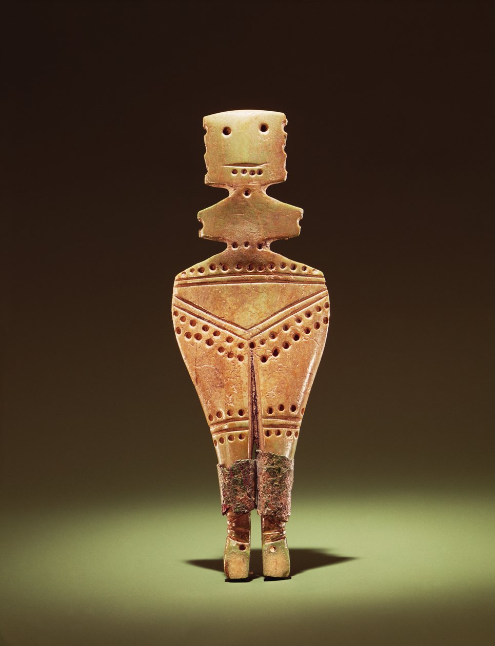 Fertilitetstall, ca. 3000 f.Kr. (bein) av Chalcolithic