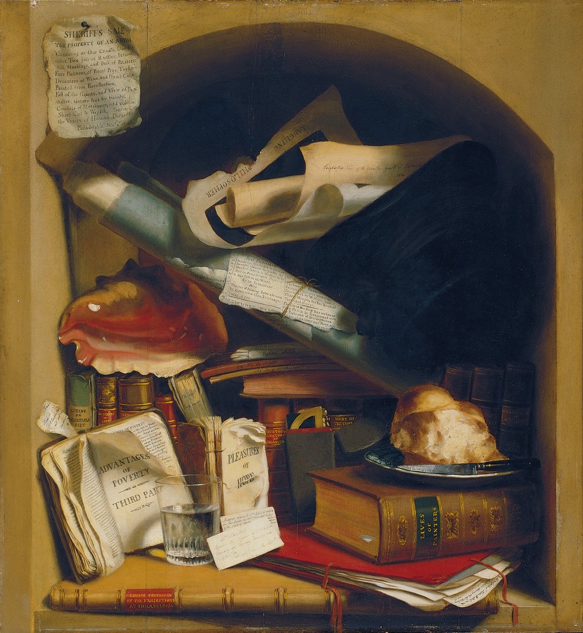 Fattig kunstnerskap, ca. 1815 av Charles Bird King
