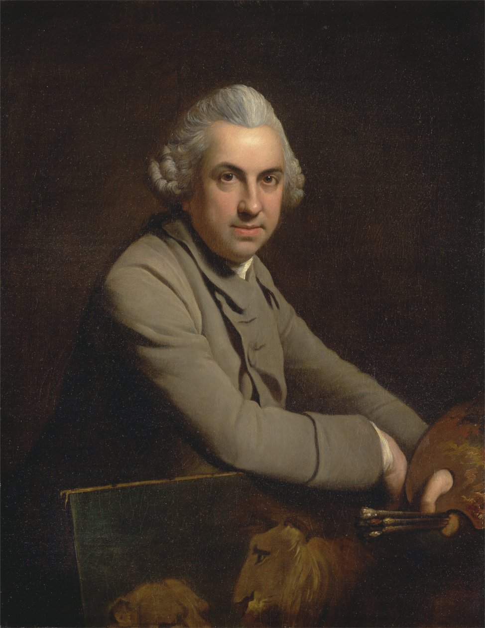 Selvportrett av Charles Catton