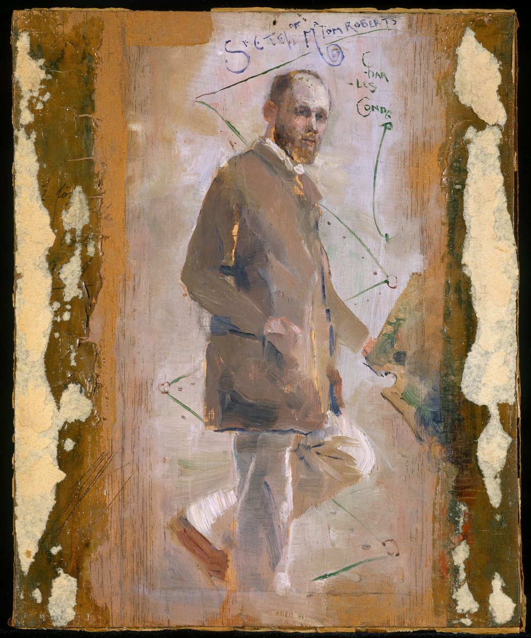 En impresjonist (Tom Roberts) av Charles Edward Conder