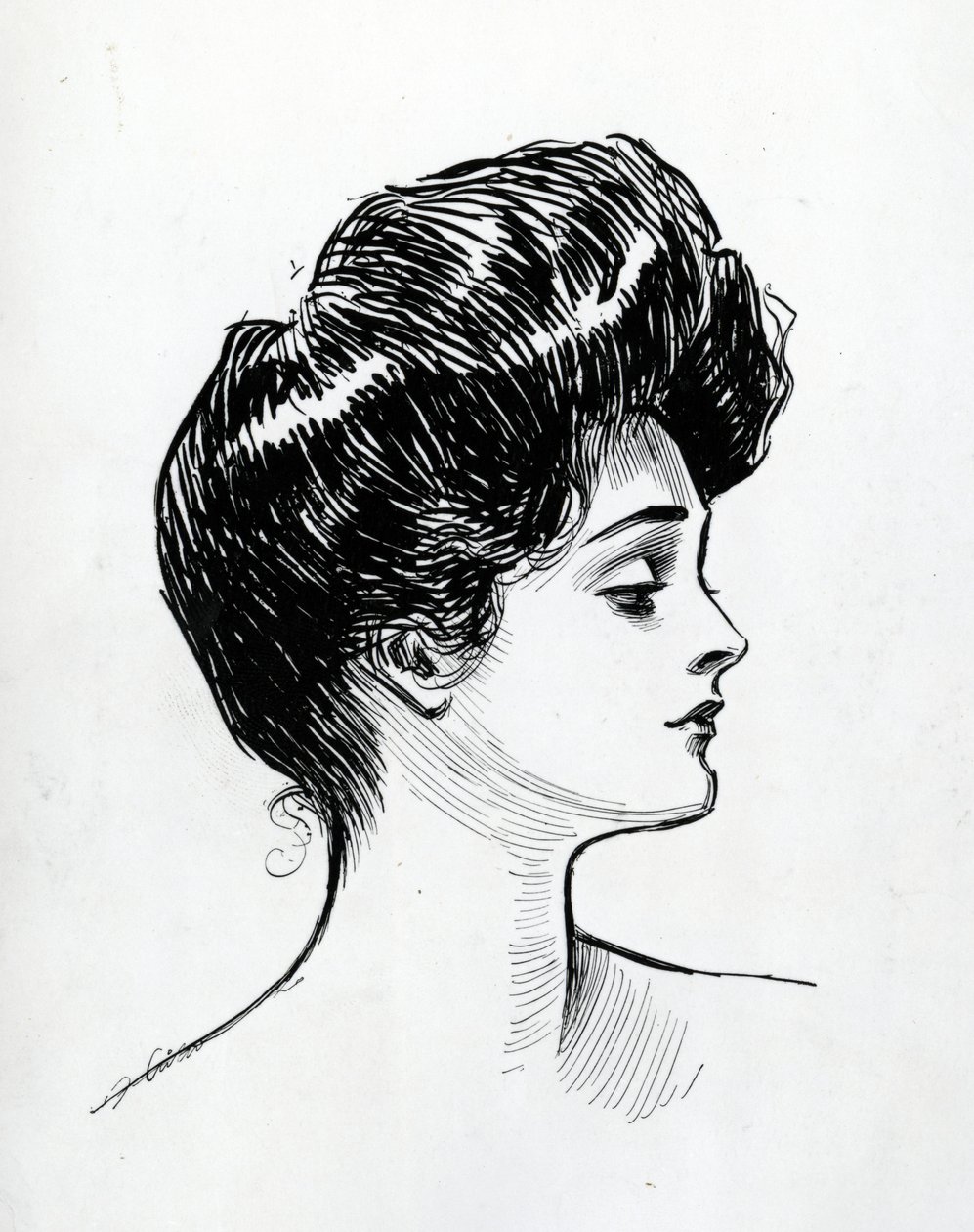 En Gibson-jente, 1902 av Charles Dana Gibson