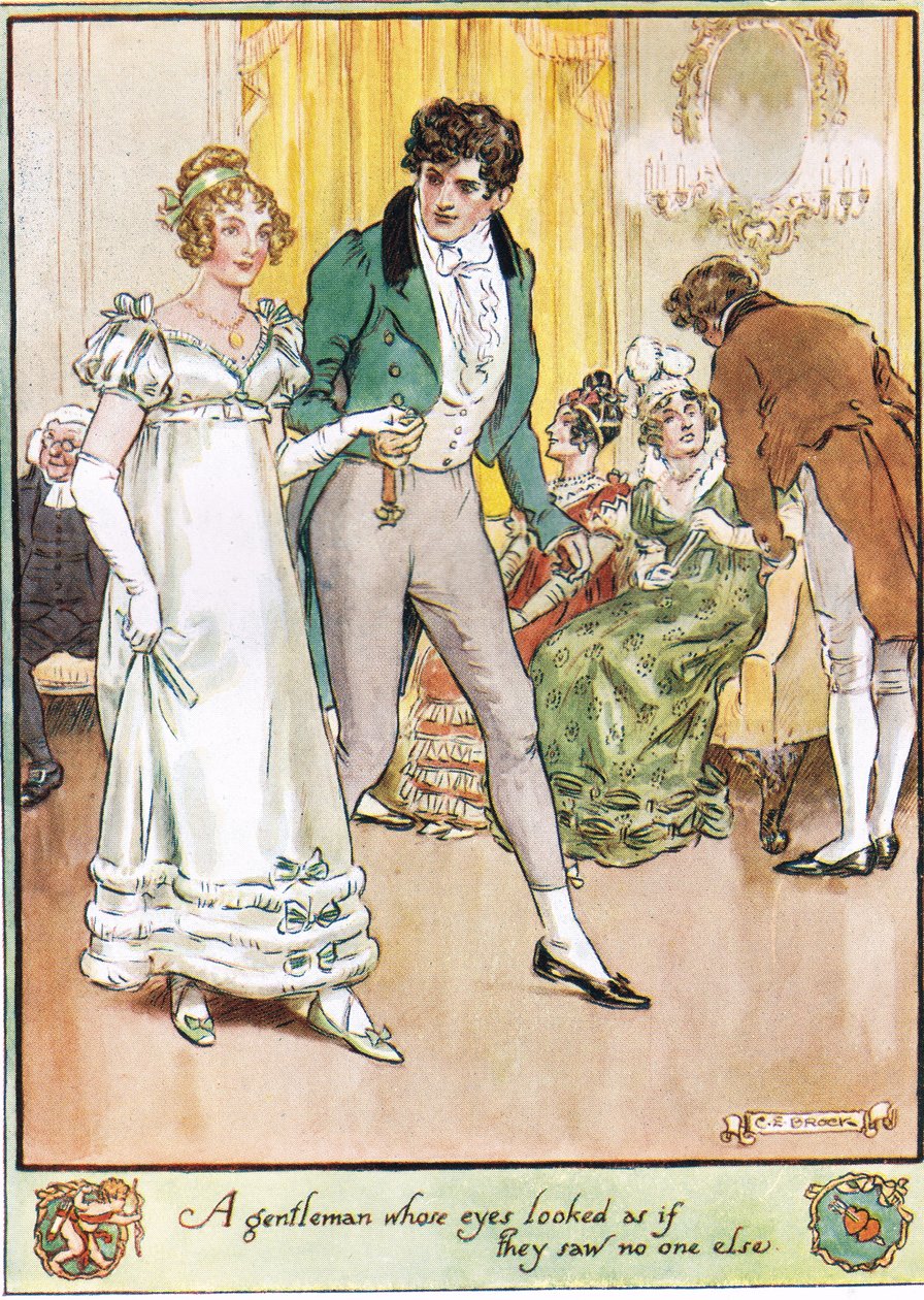 En Gentleman hvis øyne så ut som om de ikke så noen andre av Charles Edmund Brock