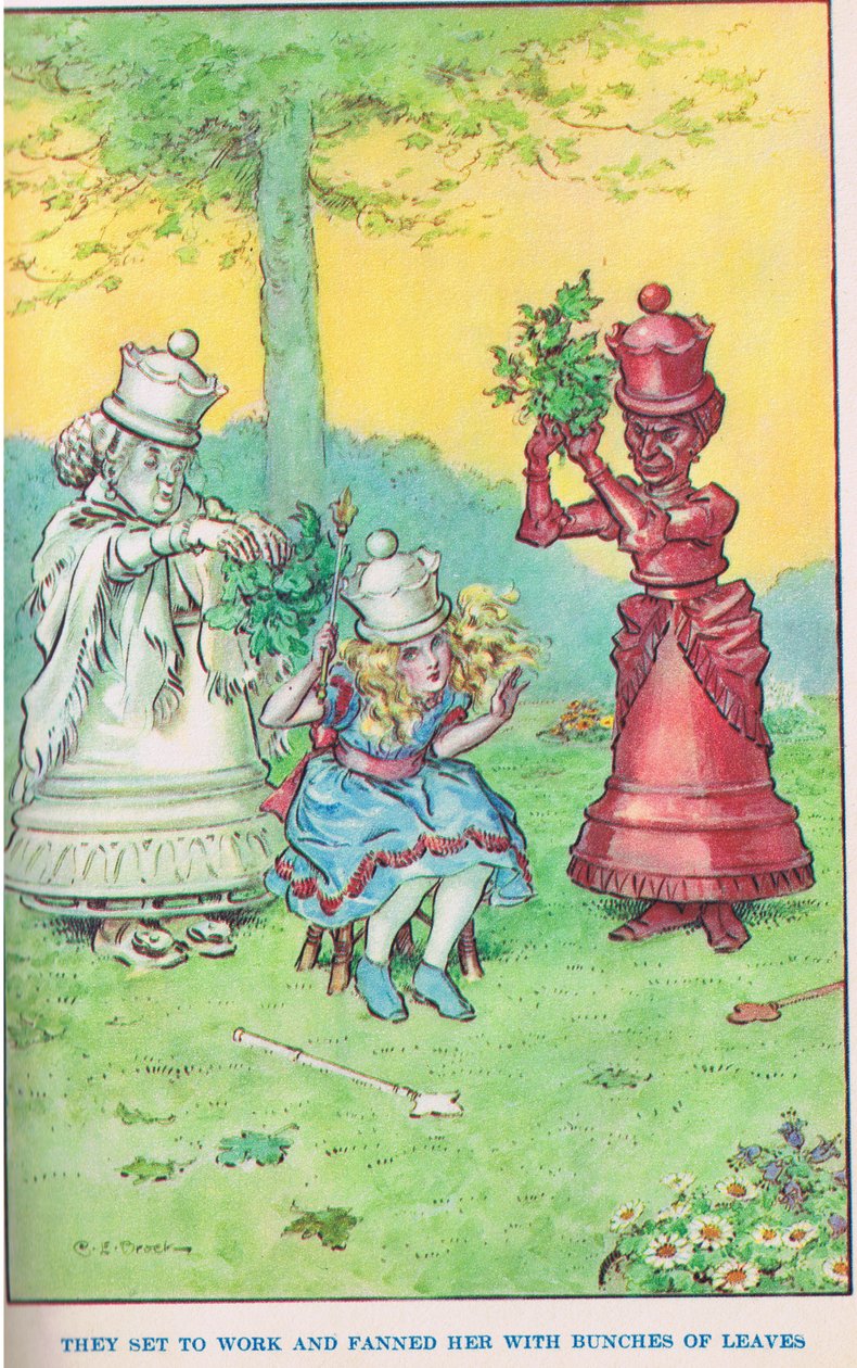 Alice and the Two Queens, illustrasjon fra 