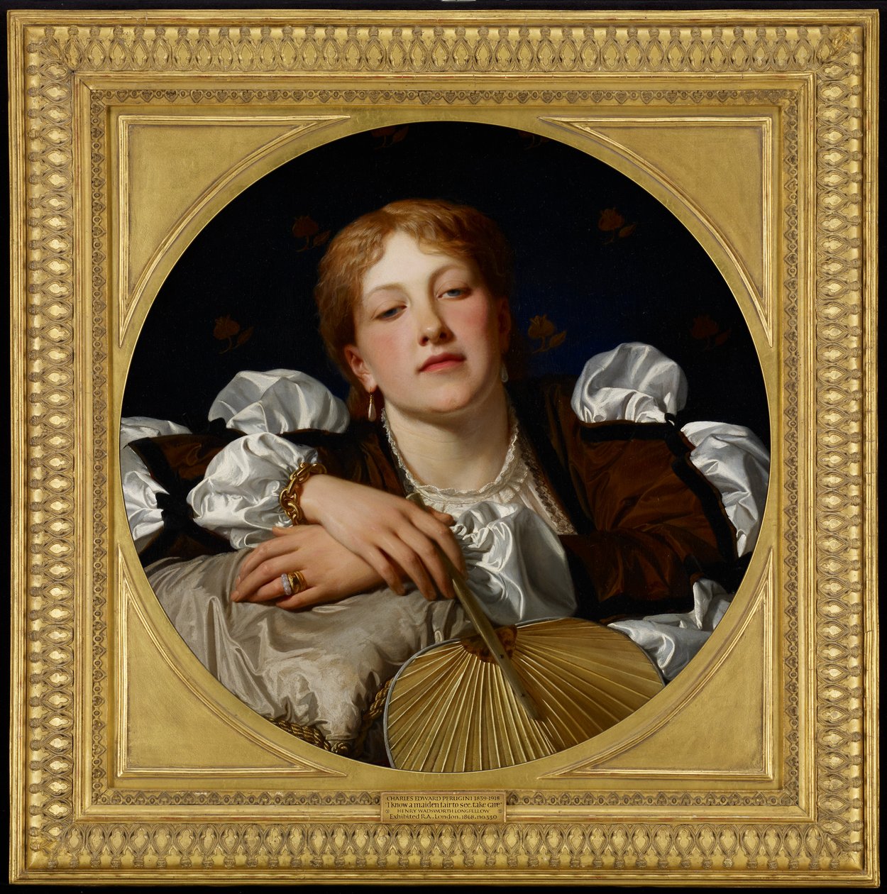 Jeg kjenner en jomfrumesse å se, ta vare på, 1868 (olje på papir lagt ned på lerret) av Charles Edward Perugini